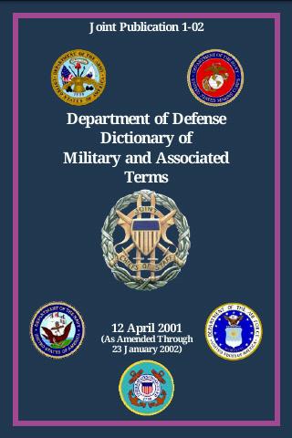 DODMilitaryTermsDictionary