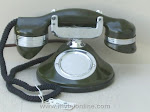 Cradle Phones - Automatic Electric Jade Green Monophone