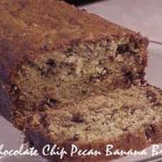 Chocolate Chip Pecan Banana Bread