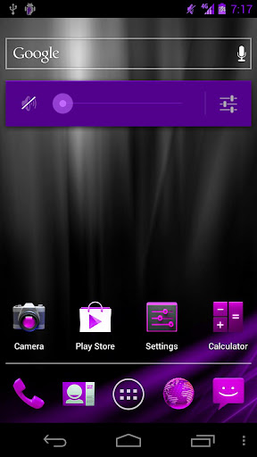 Pink Purp Blast CM9 AOKP Theme