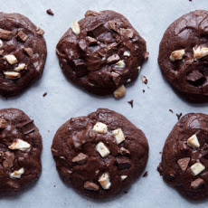 Triple Chocolate Madness Cookies