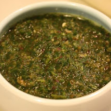 Ground Cilantro (coriander) Chutney