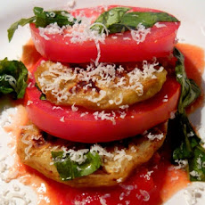 Grilled Eggplant Parmesan
