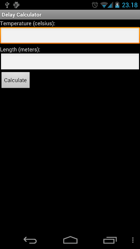 Delay Calculator