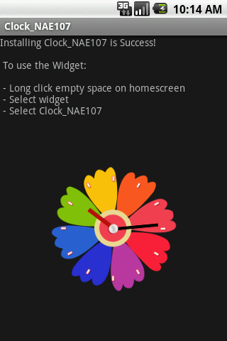 Widget Clock_NAE107