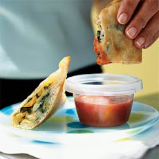 Roasted Chicken-Artichoke Calzones