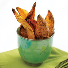 Oven-Roasted Sweet Potato Wedges