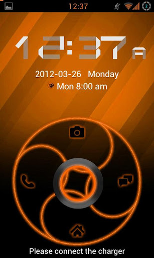 【免費個人化App】GoLocker Theme SunsetOrange-APP點子