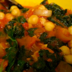 Chana Saag (vegan, gluten free)