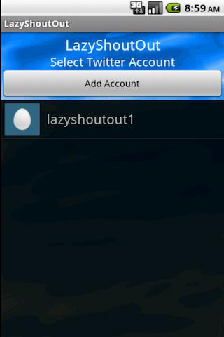 LazyShoutOut for Twitter