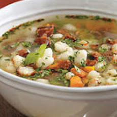 Chorizo-and-Hominy Soup