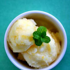 Meyer Lemon Sorbet