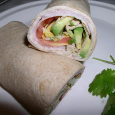 Avocado Turkey Wraps