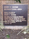 Henry Morse Recreational Area Plaque 
