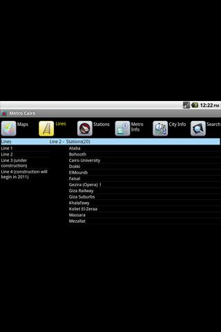 【免費旅遊App】Metro Cairo-APP點子