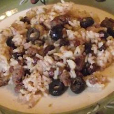 Olive Raisin Rice