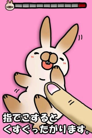 Tickling rabbit