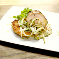 Olive Oil-Poached Veal with Lobster Schnitzel Recipe
