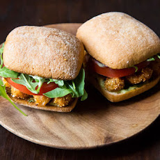 Fried Scallop Sandwich