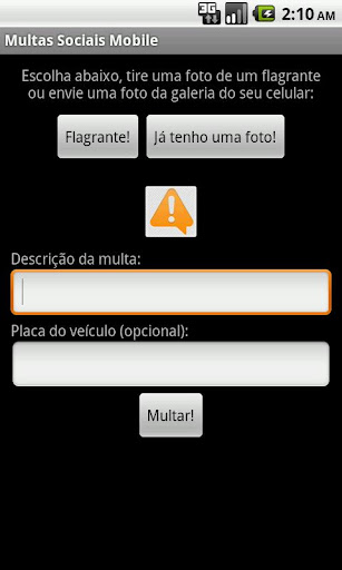 Multas Sociais Mobile