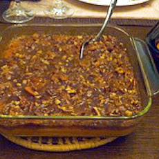 Passover Sweet Potato and Prune Casserole