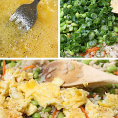 Asian Edamame Fried Rice