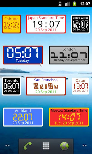 World Clock Widget