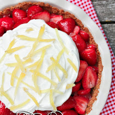 Fresh Strawberry Ginger Pie