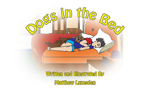 Dogs in the Bed Book tablet