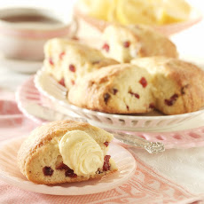 Rich Cranberry Scones