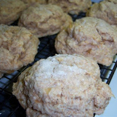 Ginger-Macadamia Nut Scones