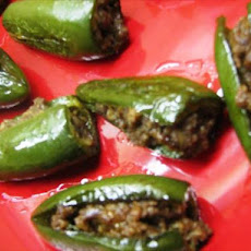 Susanna Foo's Jalapeño Peppers With Pork Stuffing