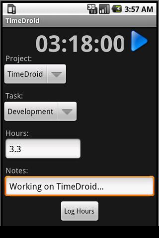 TimeDroid for Freshbooks