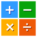 Solve - A colorful calculator mobile app icon