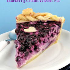 Blueberry Cream Cheese Pie