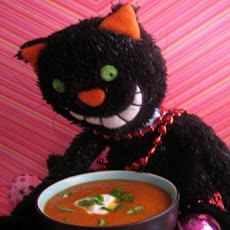 Spiced Tomato and Lentil Soup