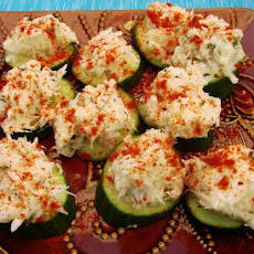 Crab Cucumber Slices