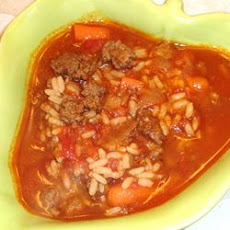 Hamburger Rice Soup