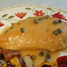 Weight Watchers Chicken Breasts With Caper Sauce for Two