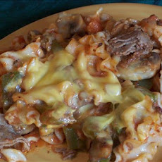 Philly Pizza Steak Pasta