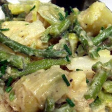 Warm Potato Leek Salad