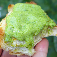 Hand-made mayo: clean, green, and cream