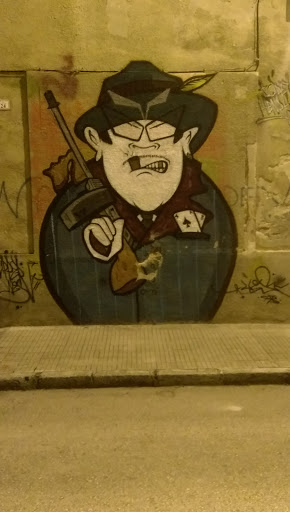Graffiti Del Mafioso Del Puerto