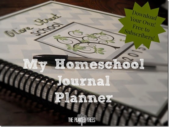 My Homeschool Journal Planner