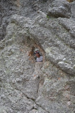 Window in a rock