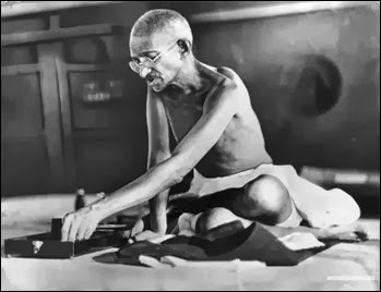 Gandhi spinning_web