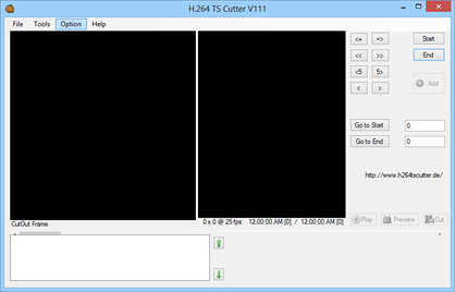 H.264 TS Cutter for HDTV Streams