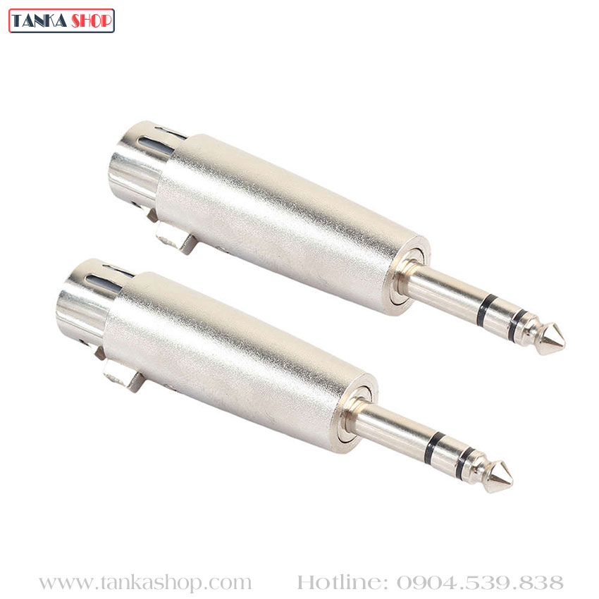 Jack chuyển XLR sang 6.35 đực