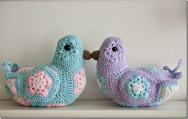 Crocheted Birdies10
