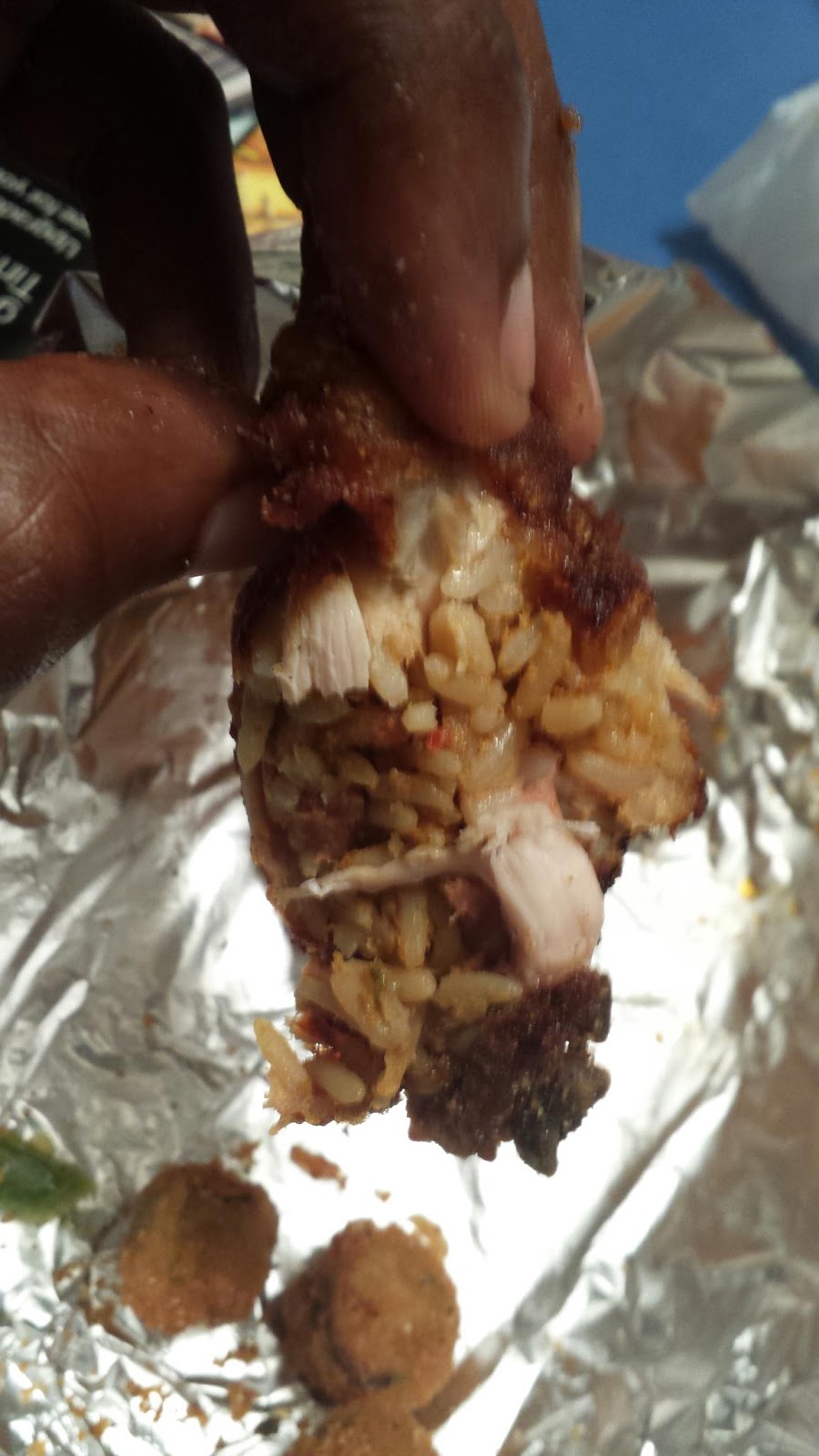 I'm a Foodie! immafoodie 2Fat2Fly Stuffed Chicken Wings food truck